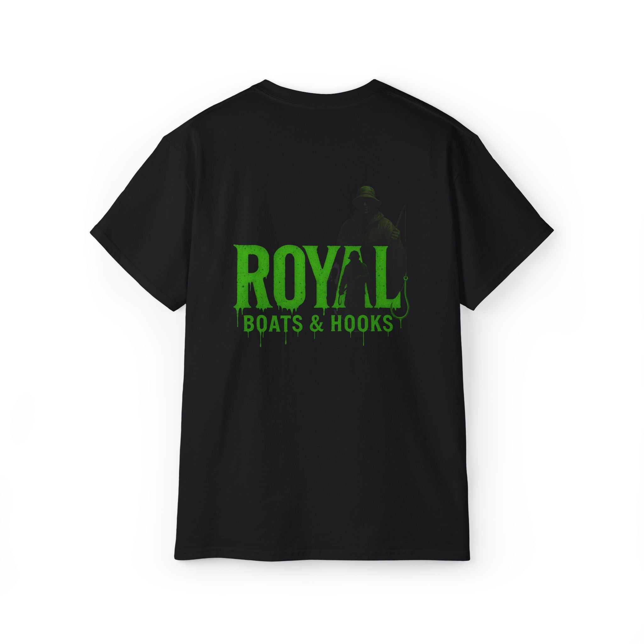 Halloween Special T-Shirt Featuring BOATS and HOOKS Gift for Anglers, Summer Apparel, Outdoor Activity Shirt, Casual Fishing Wear