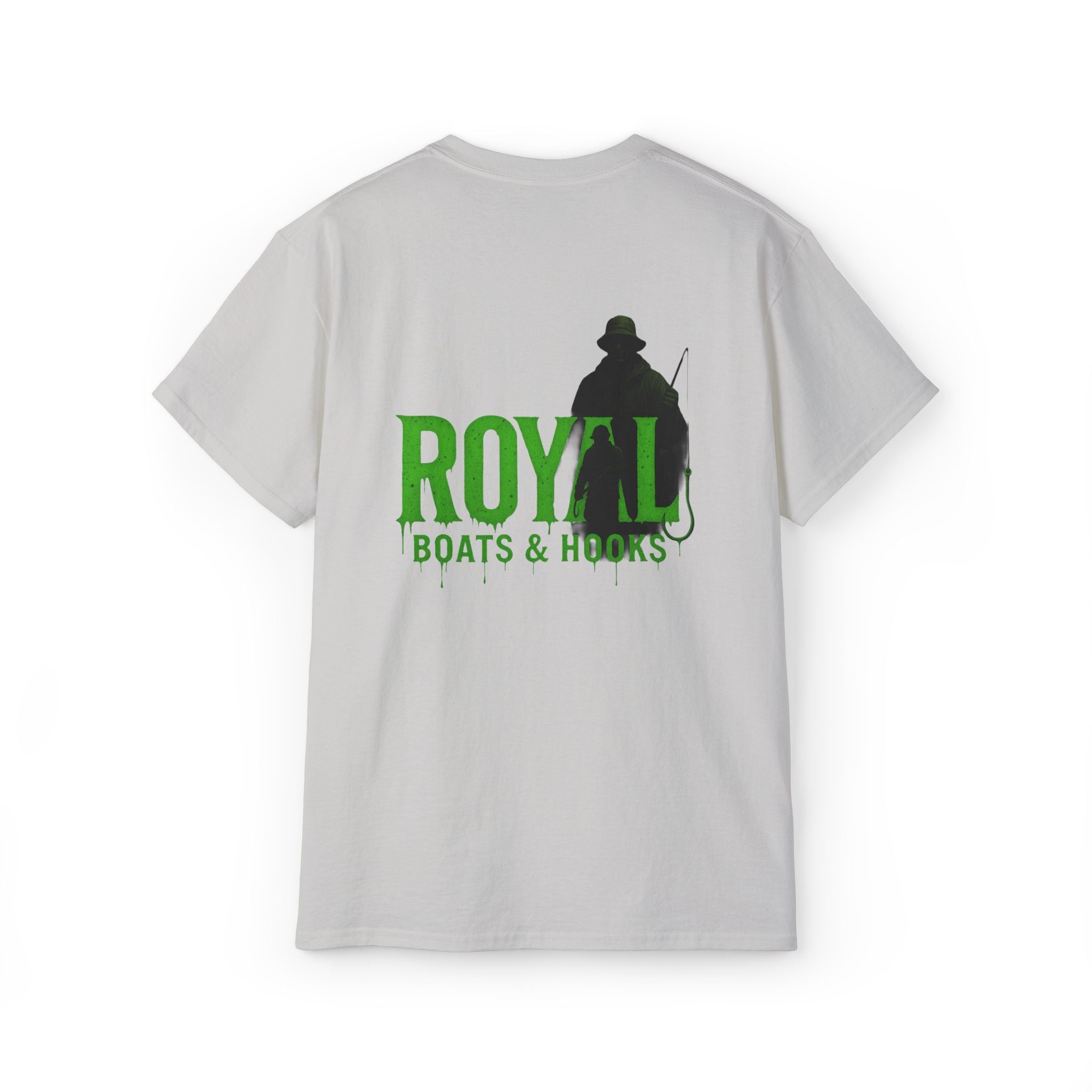 Halloween Special T-Shirt Featuring BOATS and HOOKS Gift for Anglers, Summer Apparel, Outdoor Activity Shirt, Casual Fishing Wear