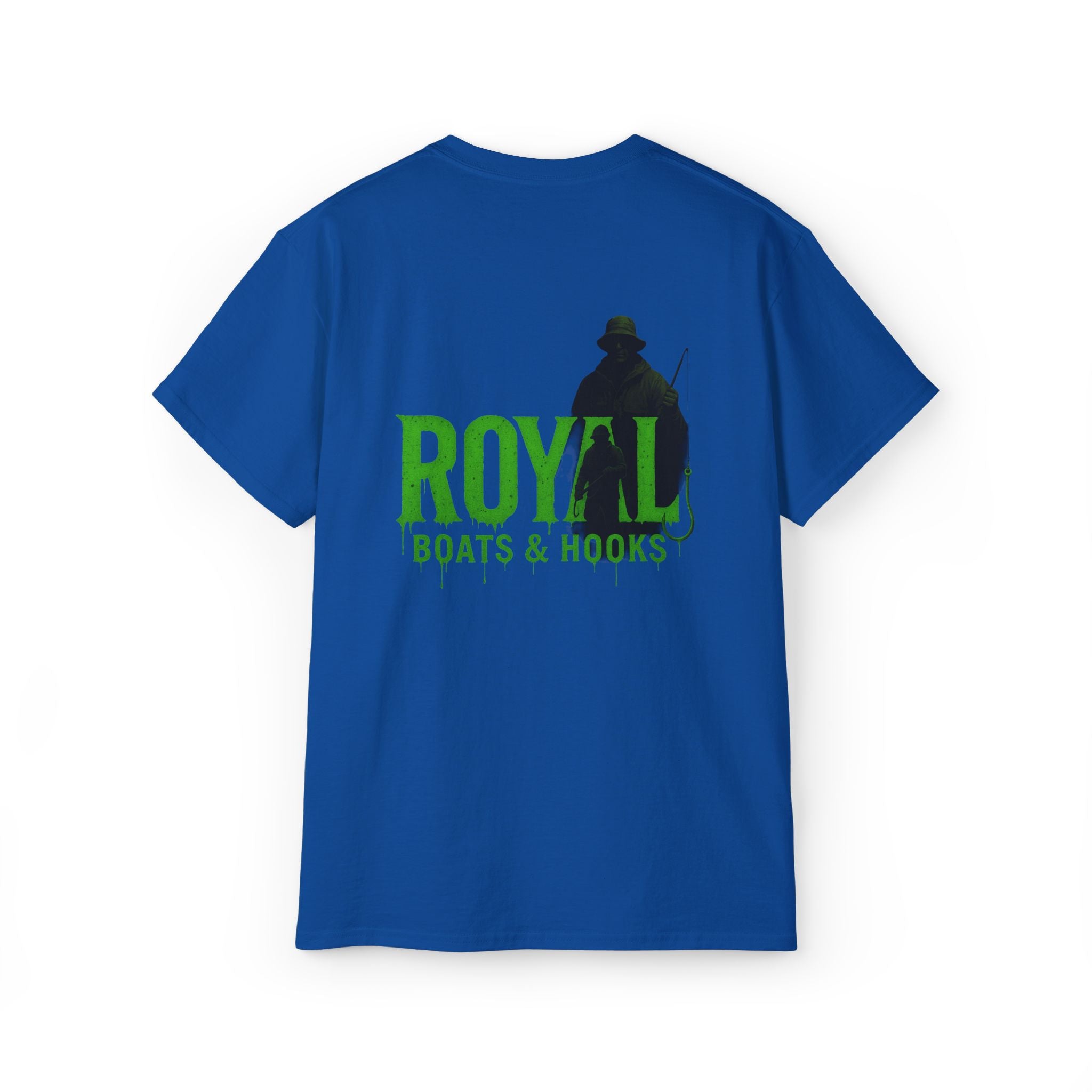 Halloween Special T-Shirt Featuring BOATS and HOOKS Gift for Anglers, Summer Apparel, Outdoor Activity Shirt, Casual Fishing Wear