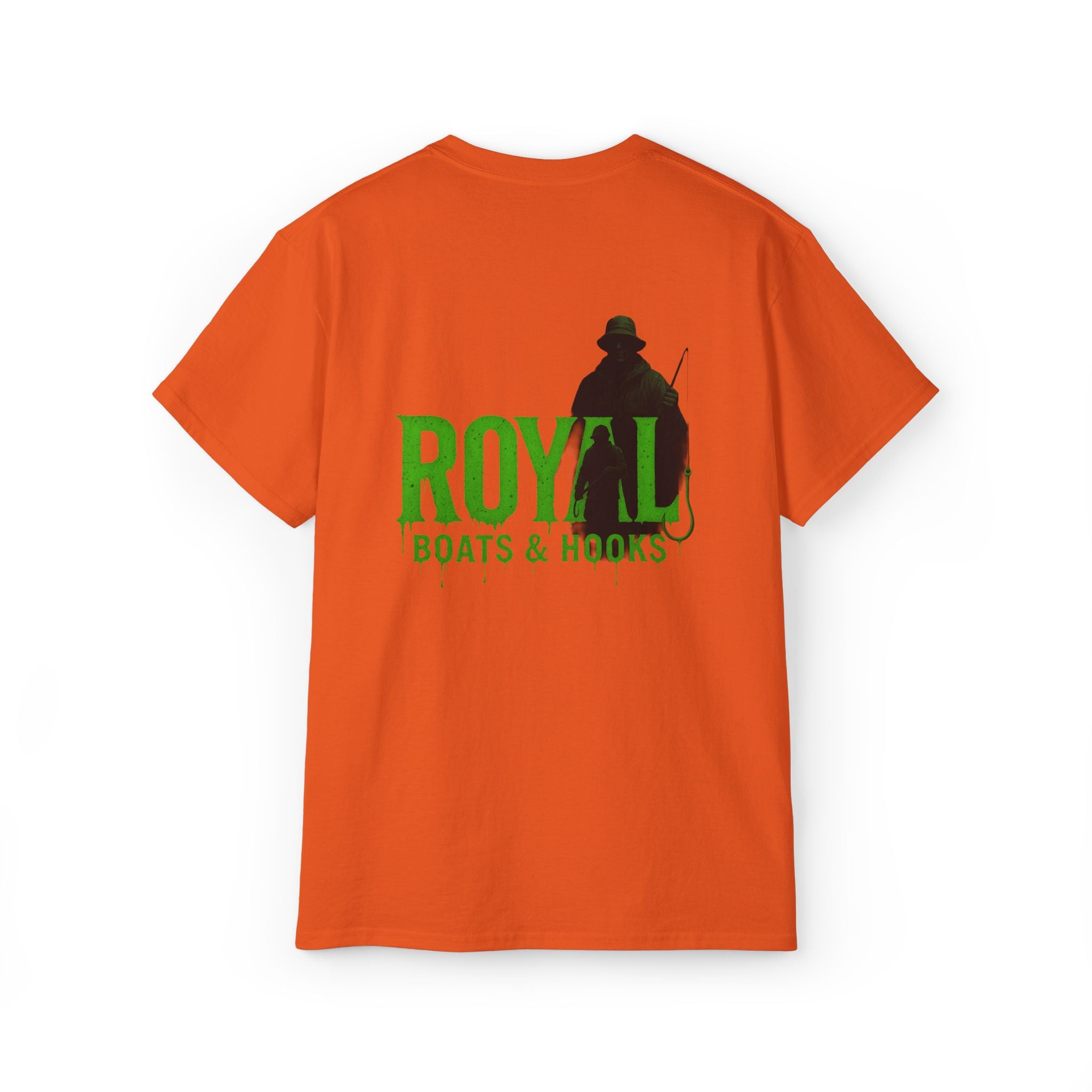 Halloween Special T-Shirt Featuring BOATS and HOOKS Gift for Anglers, Summer Apparel, Outdoor Activity Shirt, Casual Fishing Wear