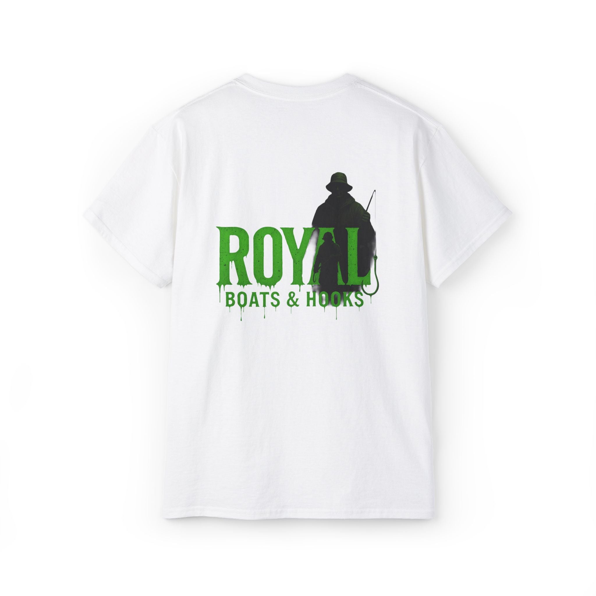 Halloween Special T-Shirt Featuring BOATS and HOOKS Gift for Anglers, Summer Apparel, Outdoor Activity Shirt, Casual Fishing Wear