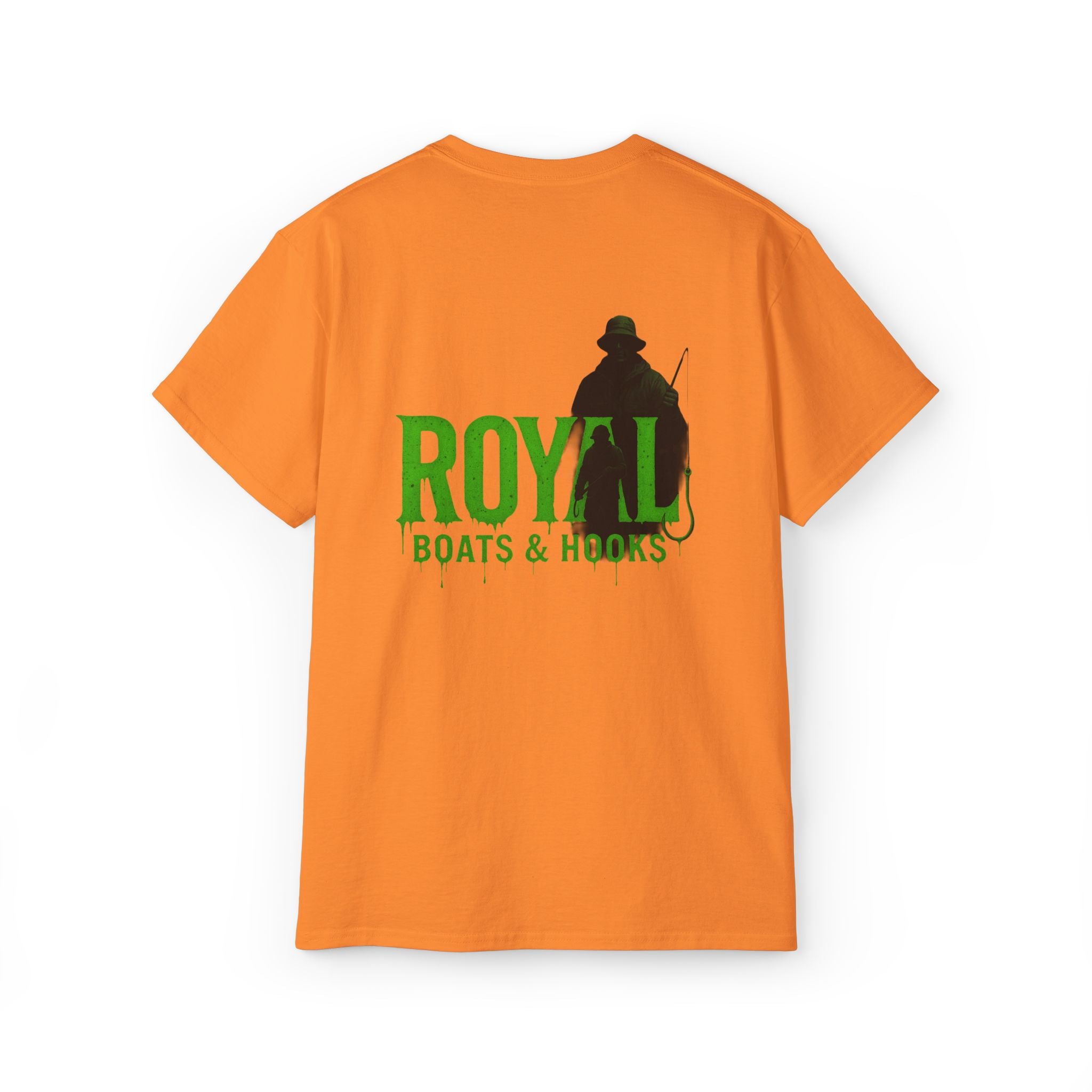 Halloween Special T-Shirt Featuring BOATS and HOOKS Gift for Anglers, Summer Apparel, Outdoor Activity Shirt, Casual Fishing Wear