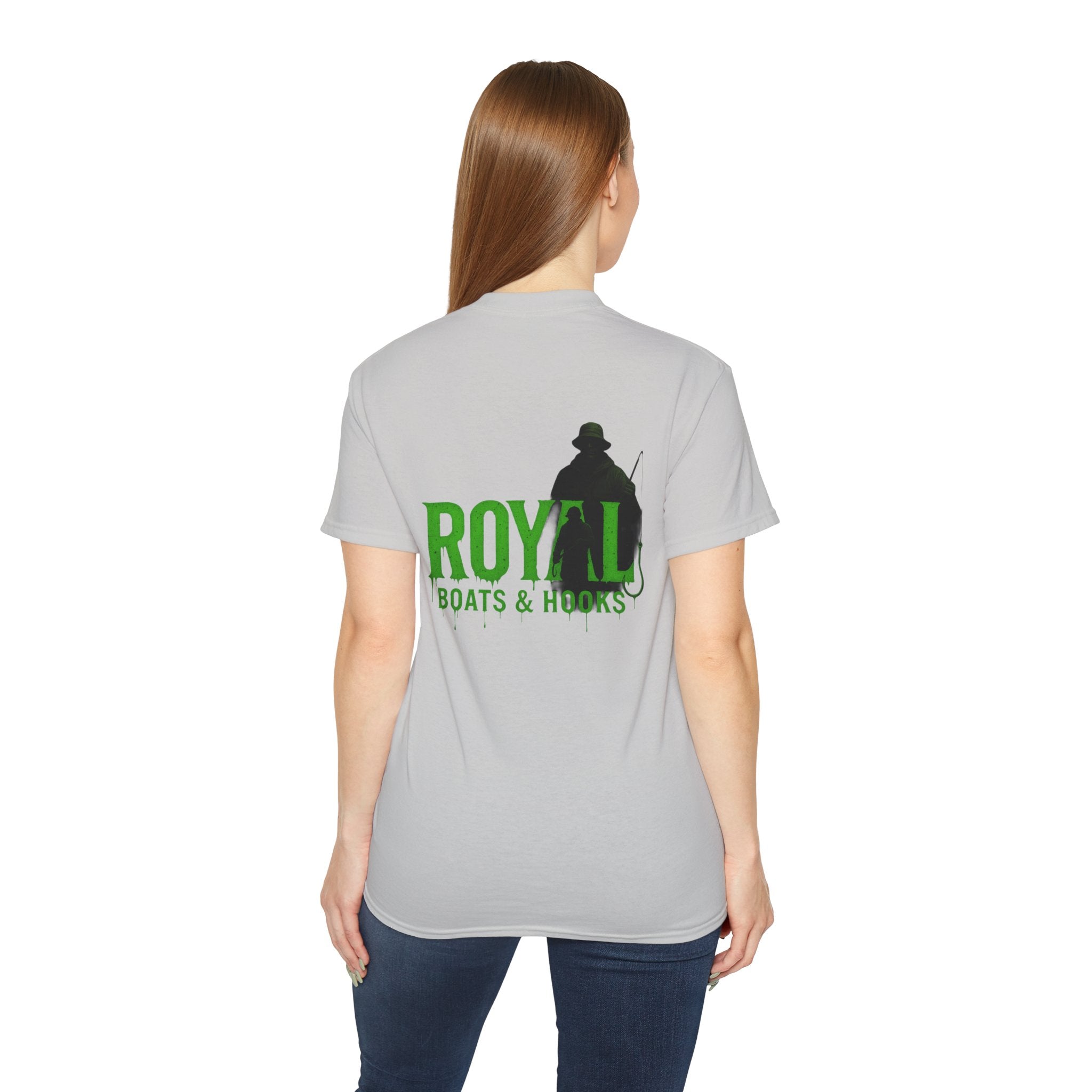 Halloween Special T-Shirt Featuring BOATS and HOOKS Gift for Anglers, Summer Apparel, Outdoor Activity Shirt, Casual Fishing Wear