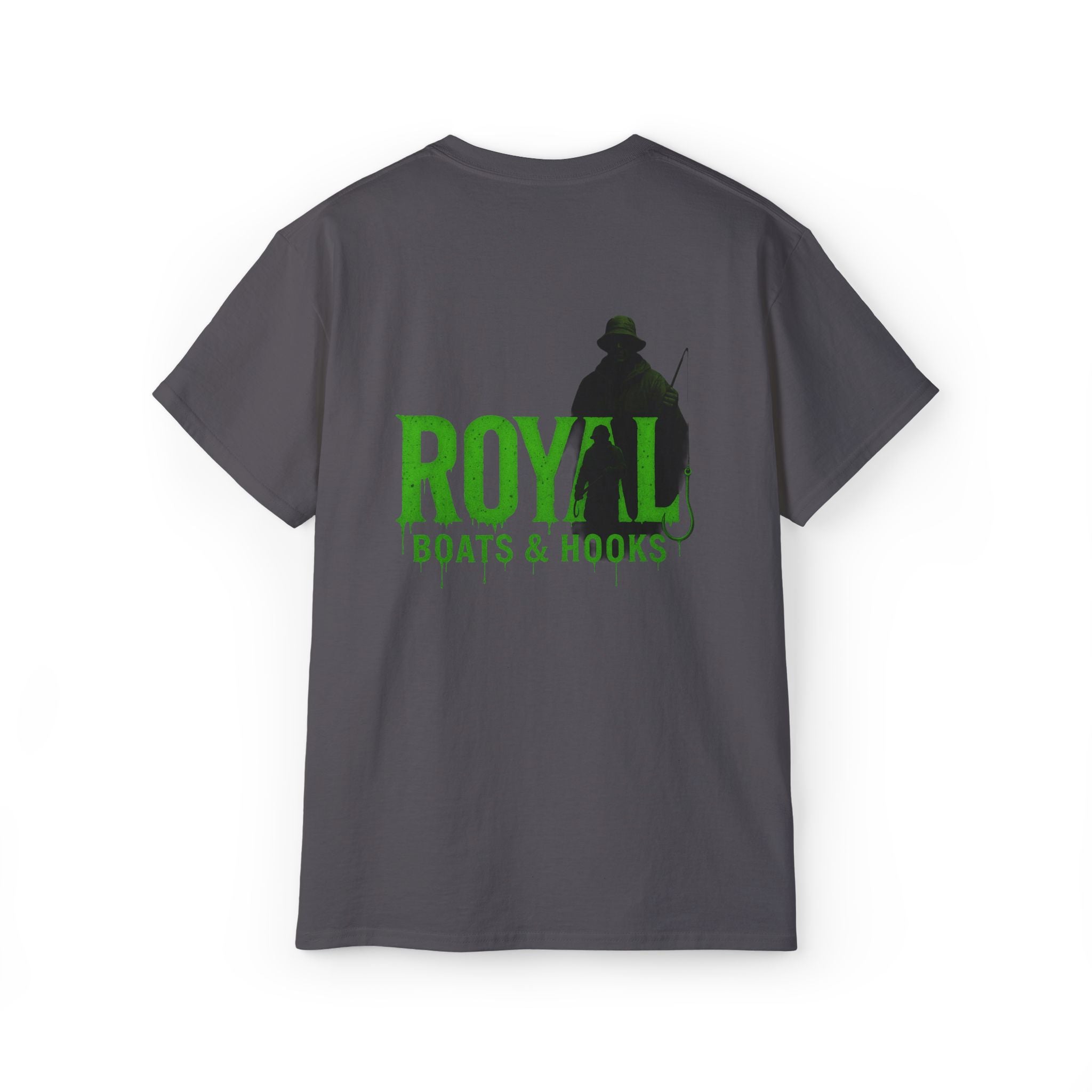 Halloween Special T-Shirt Featuring BOATS and HOOKS Gift for Anglers, Summer Apparel, Outdoor Activity Shirt, Casual Fishing Wear