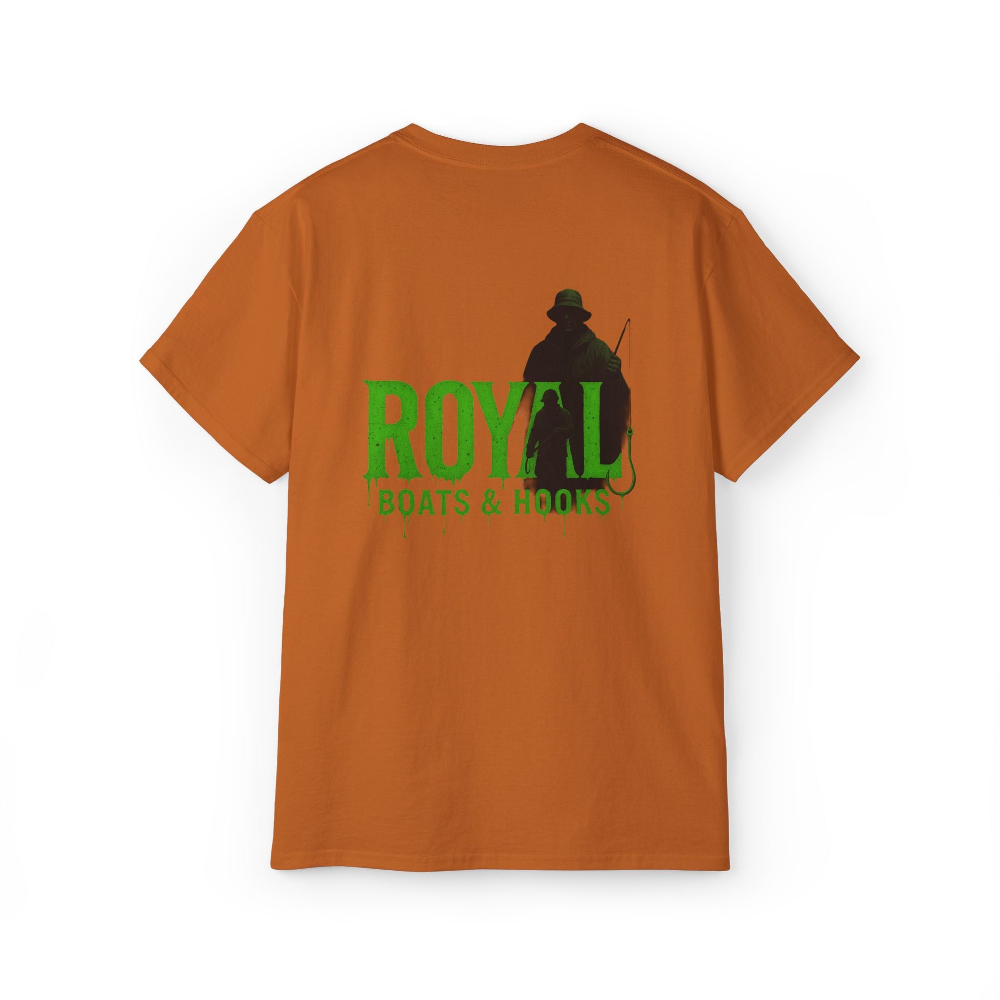 Halloween Special T-Shirt Featuring BOATS and HOOKS Gift for Anglers, Summer Apparel, Outdoor Activity Shirt, Casual Fishing Wear