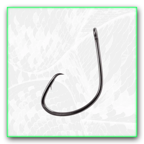 Mutsu Light Circle Hooks Straight Eye/ Offset Tip