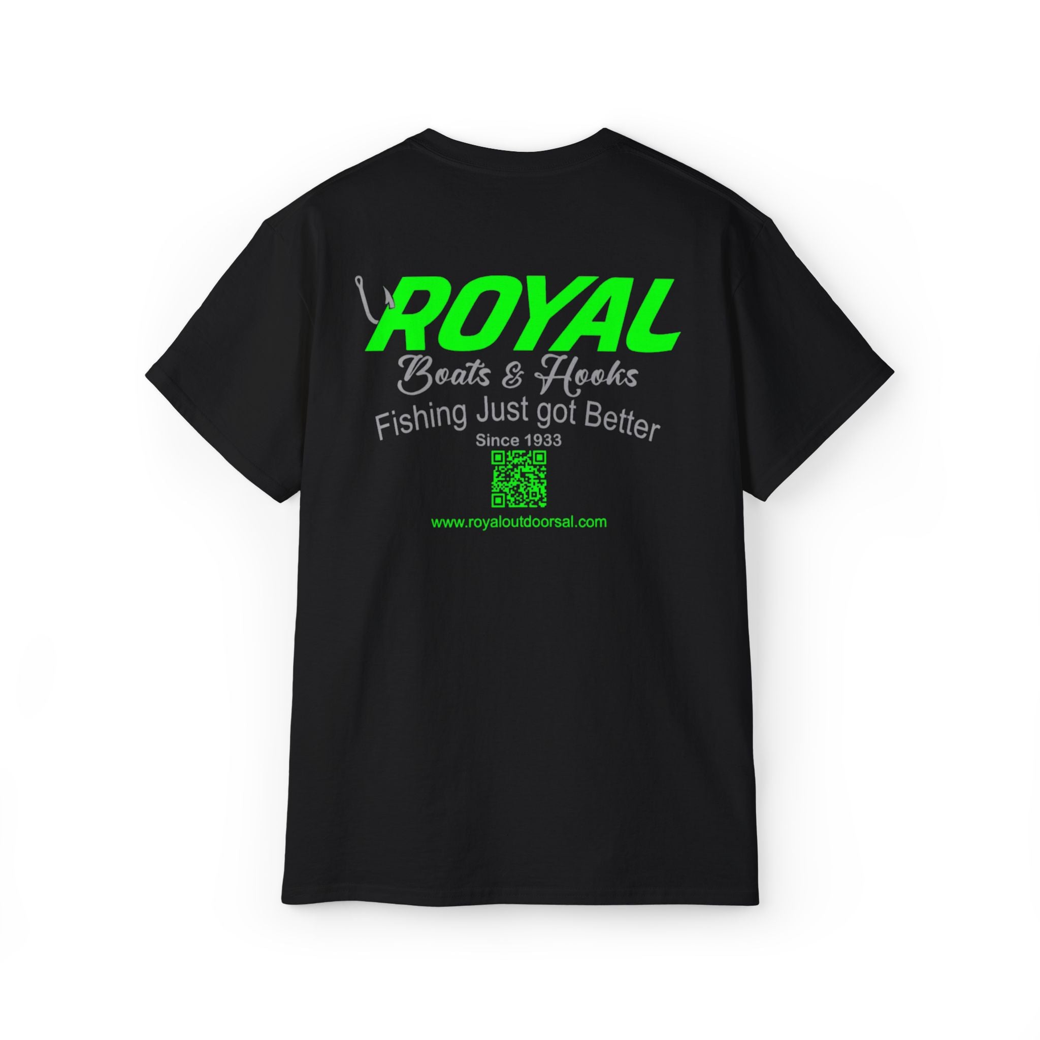T-Shirt Featuring BOATS and HOOKS Gift for Anglers, Summer Apparel, Outdoor Activity Shirt, Casual Fishing Wear