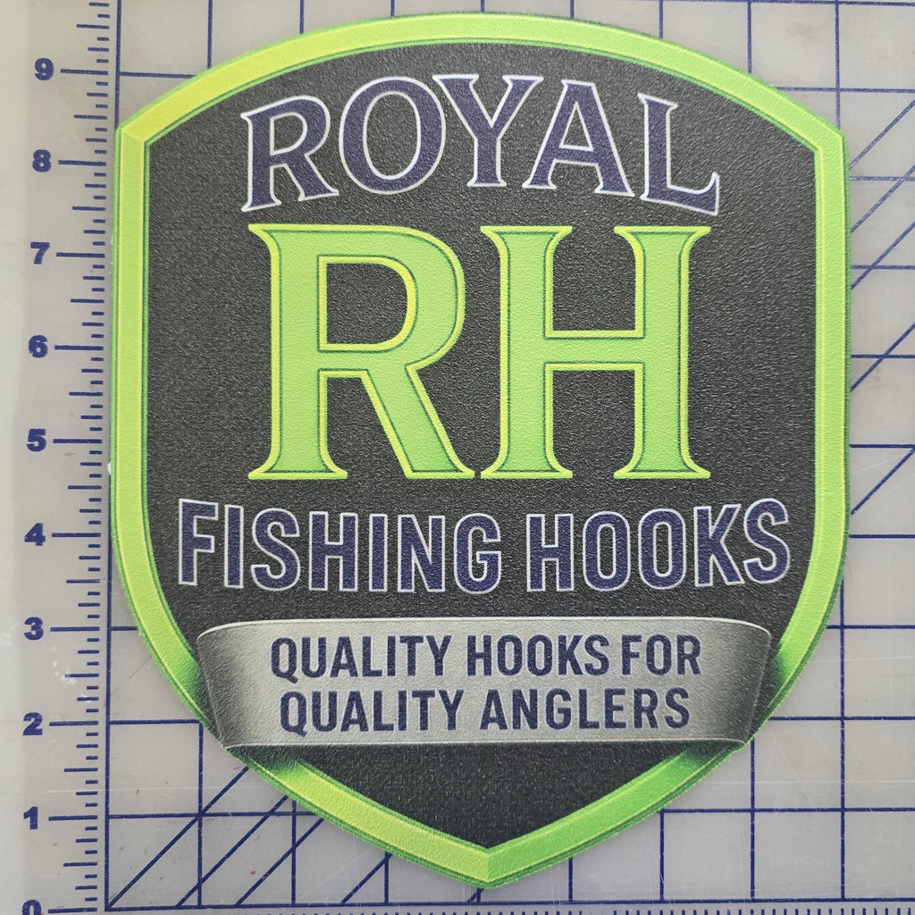 GREEN CARPET / DECK DECAL Royal Hooks SHIELD