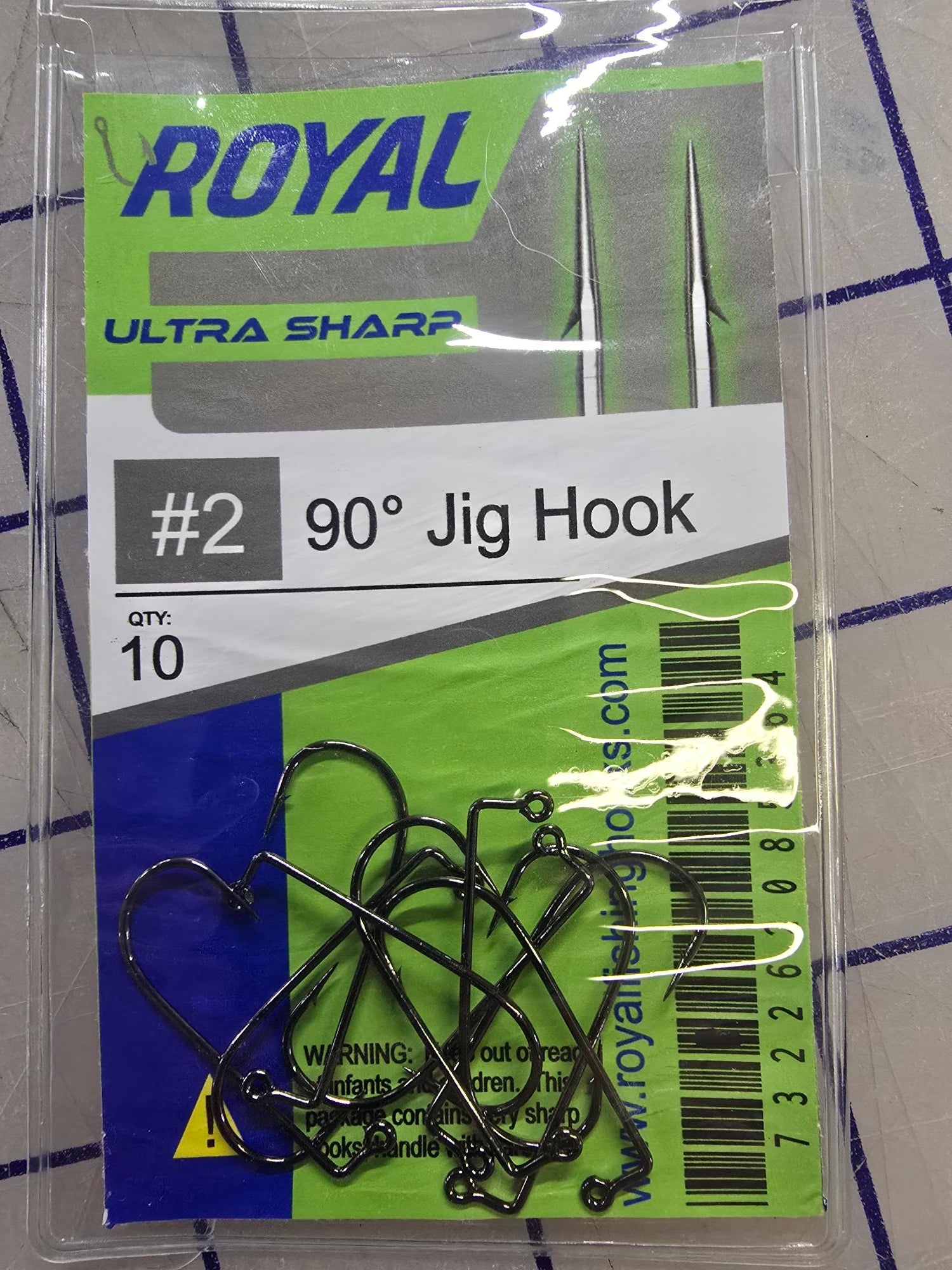 ROYAL 90 Degree Jig Hooks