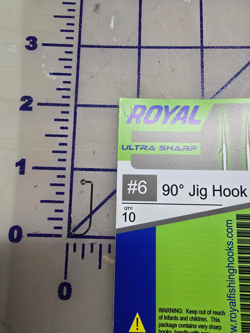 ROYAL 90 Degree Jig Hooks
