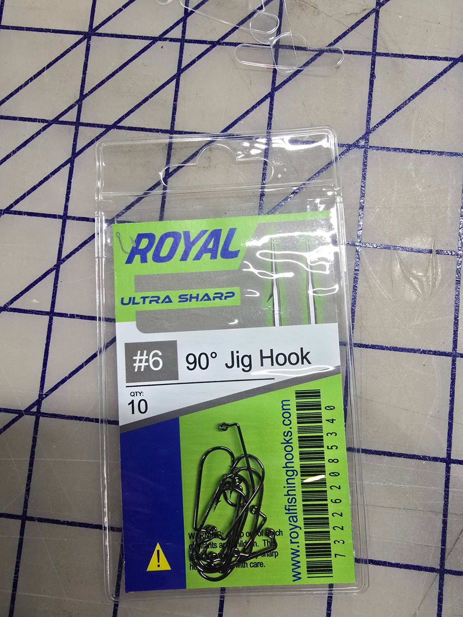 ROYAL 90 Degree Jig Hooks