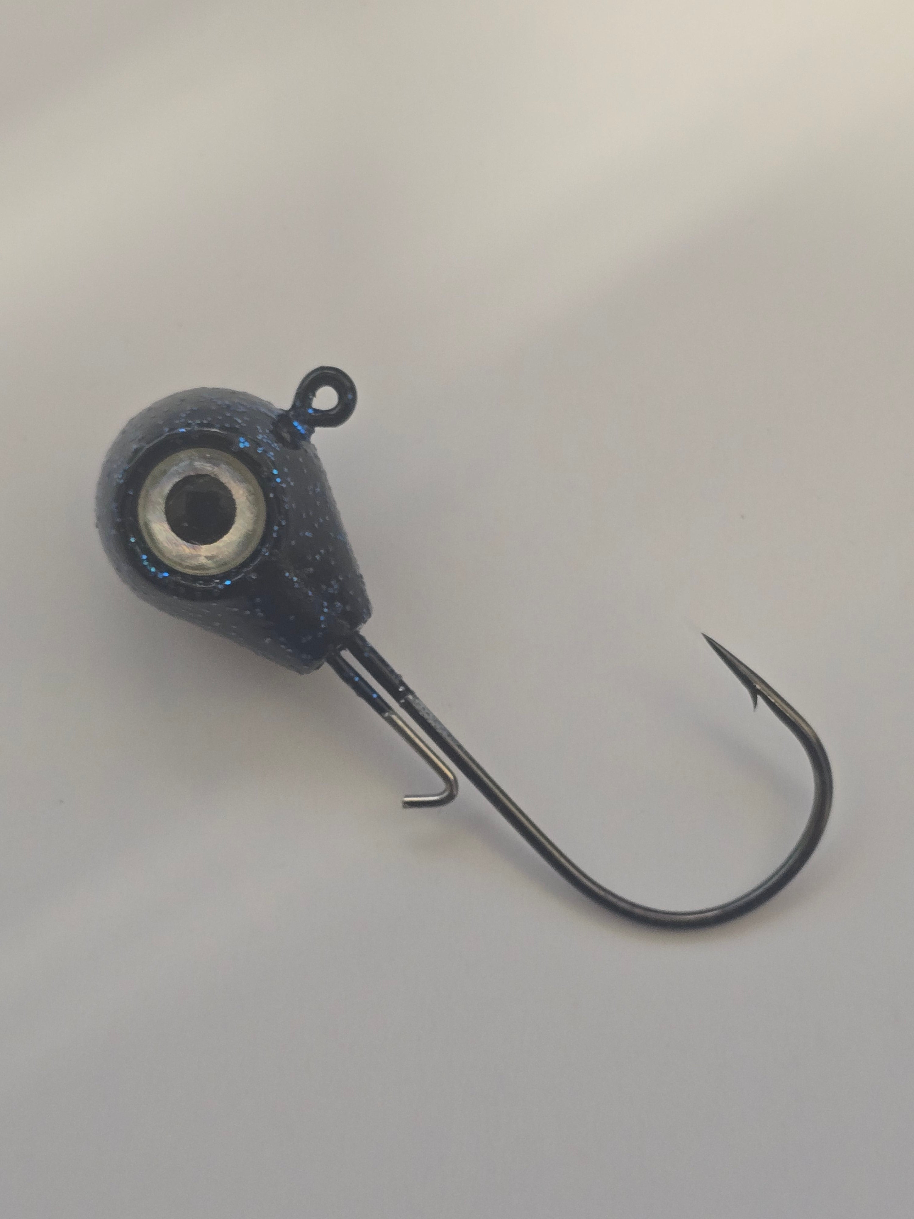ROYAL Large Round Jig Heads (Midnight Storm Color)