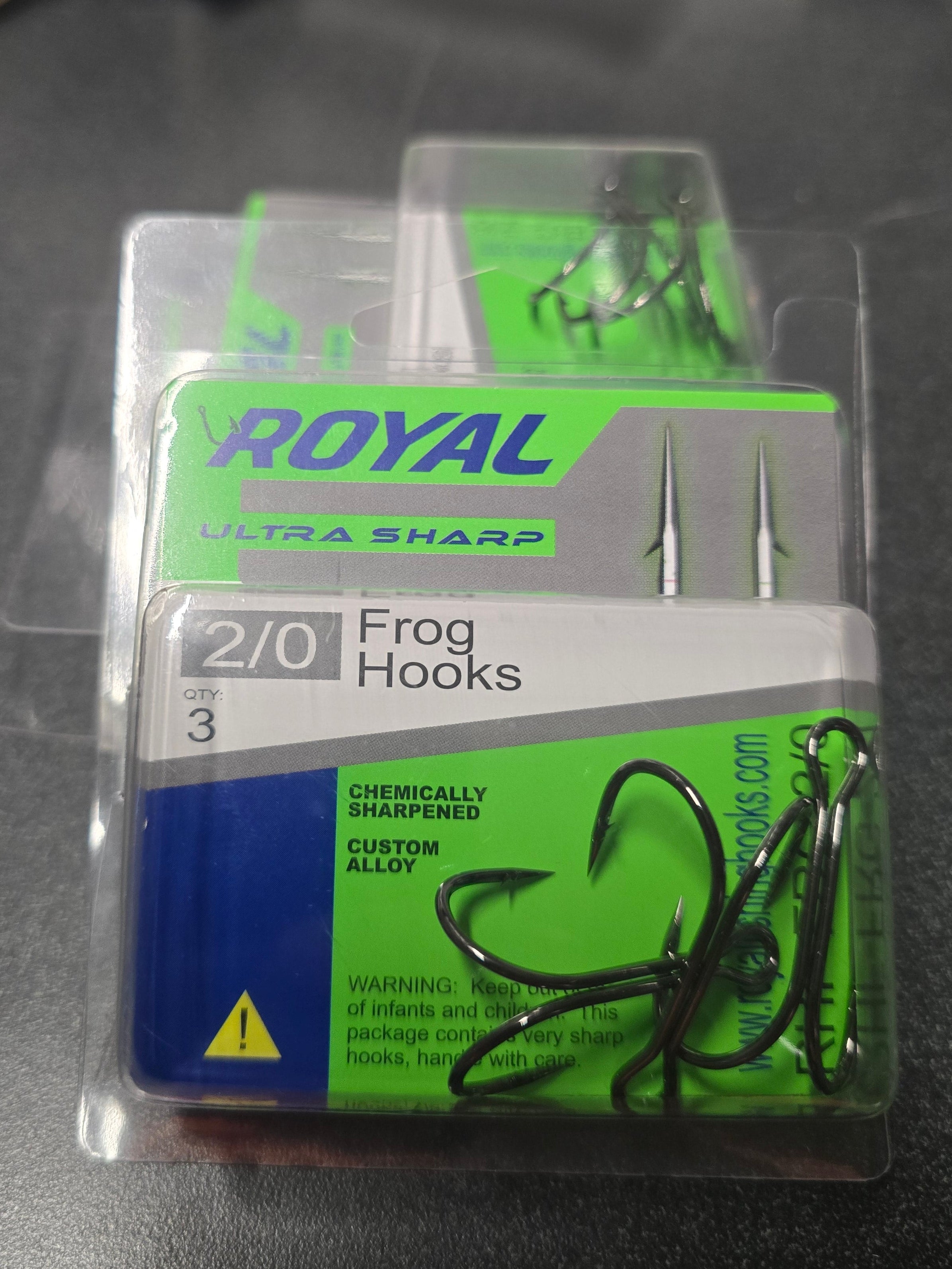 ROYAL Frog Hooks – Royal Hooks Online