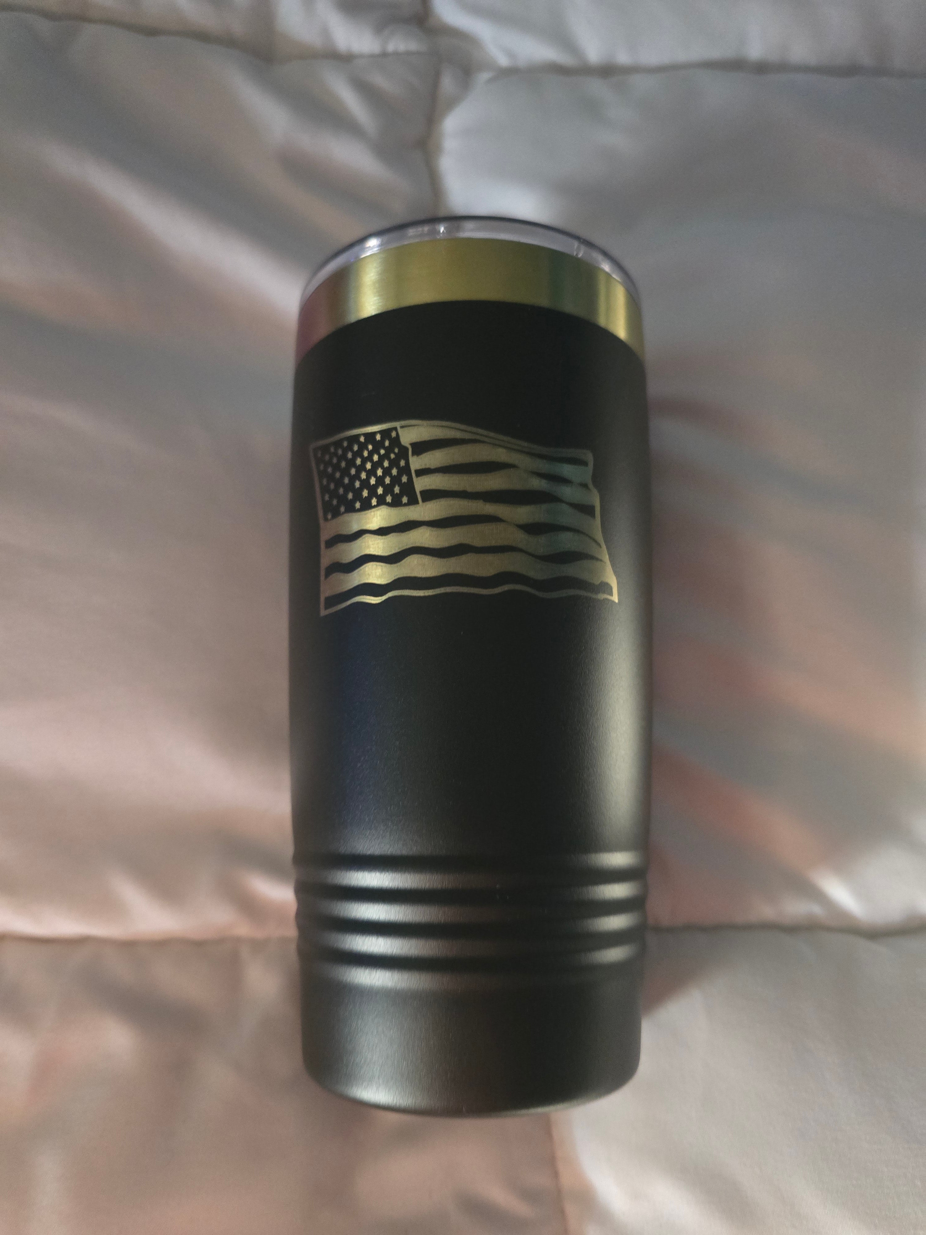 20 oz. Black/Prism Ringneck Tumbler