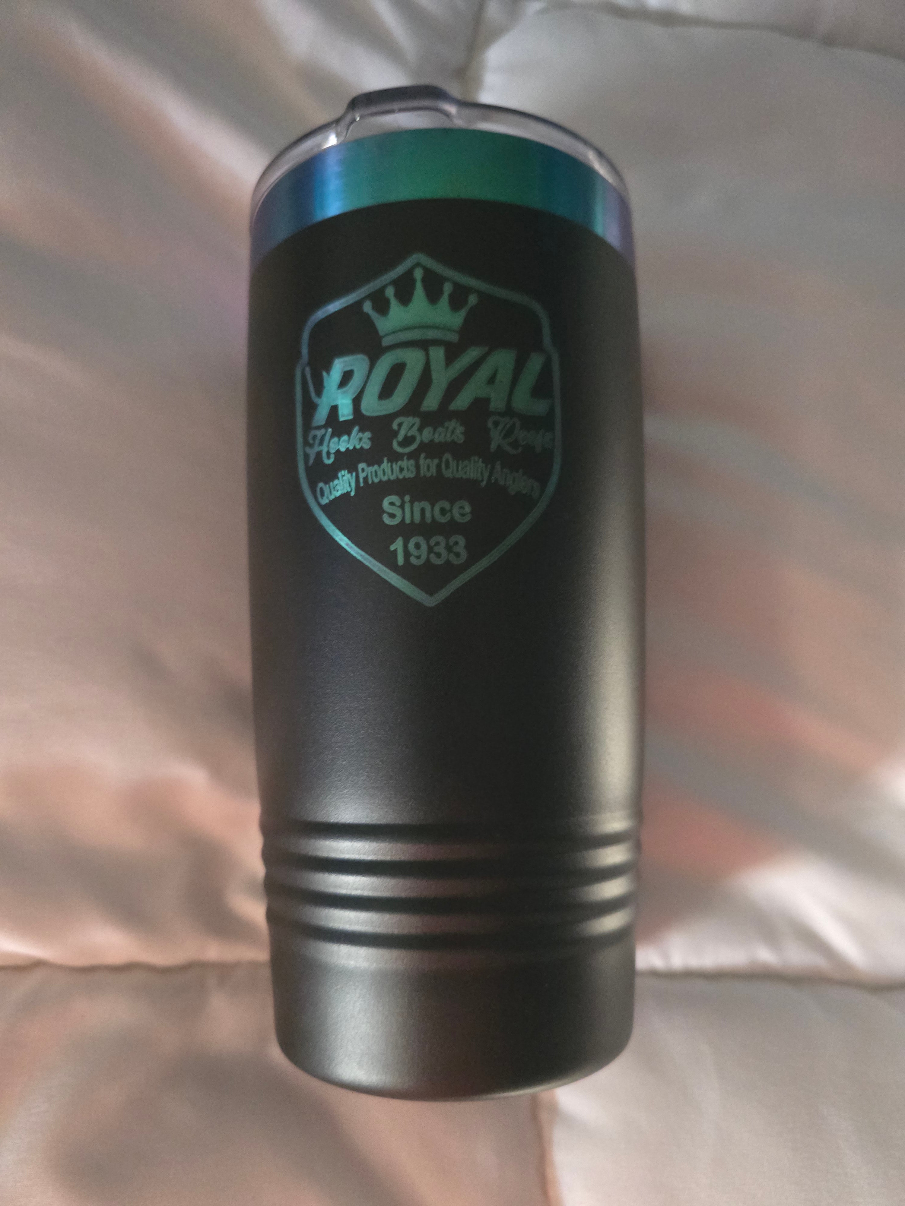 20 oz. Black/Prism Ringneck Tumbler